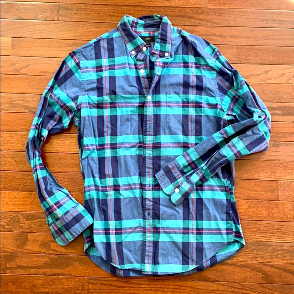 J.Crew Men’s Plaid Casual Shirt